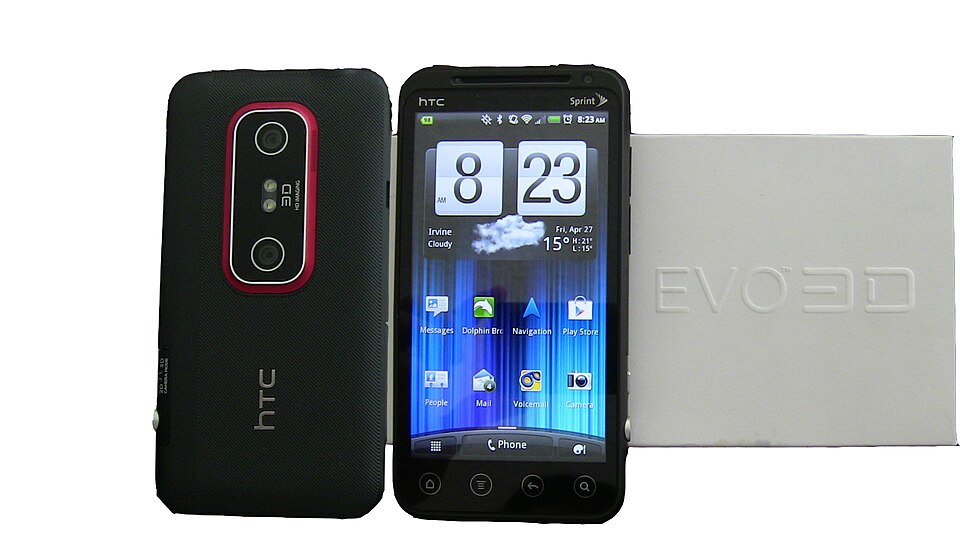 HTC EVO 3D (Shooter), foto