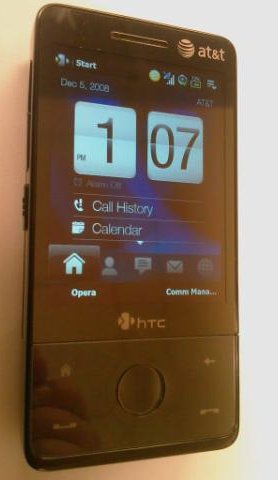 HTC Touch Pro (Raphael, Sprint/Verizon Touch Pro, AT&T Fuze), Foto