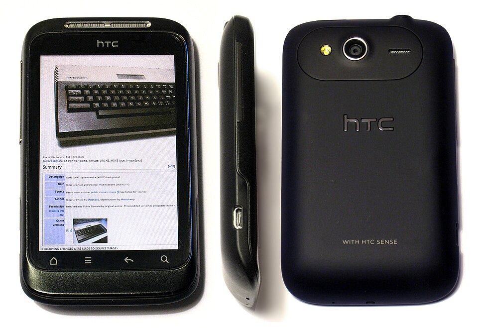 HTC Wildfire S (Marvel), Foto
